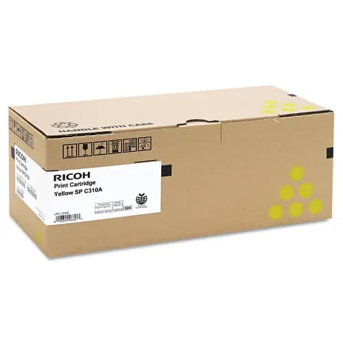 Ricoh® 406347 Toner Cartridge, Yellow, 2,500 Page-Yield
