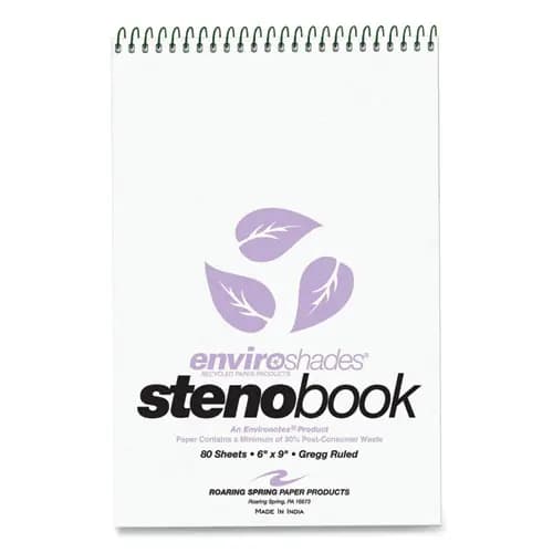Roaring Spring® Enviroshades® Steno Notebook