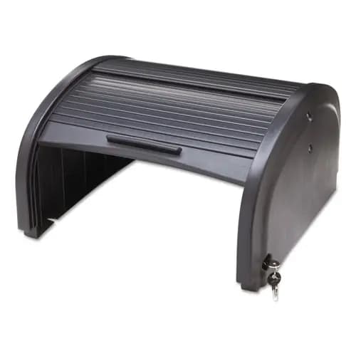 Rubbermaid® Commercial Locking Security Hood, Black