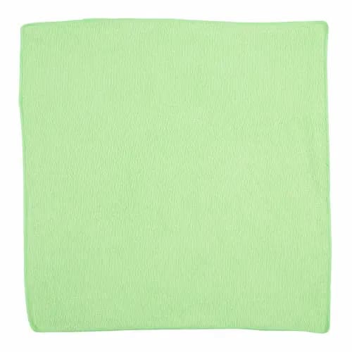 Rubbermaid® Commercial Microfiber Cleaning Cloths, Green, 24 Pack
