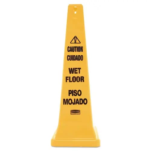 Rubbermaid® Commercial Multilingual Safety Cone