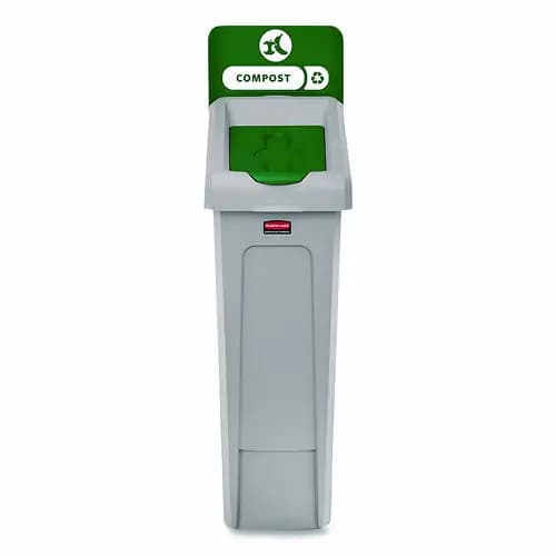 Rubbermaid® Commercial Slim Jim Recycling Station Kit