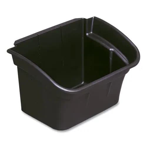 Rubbermaid® Commercial Utility Bin, Black, High-Density Polyethylene, 4 gal