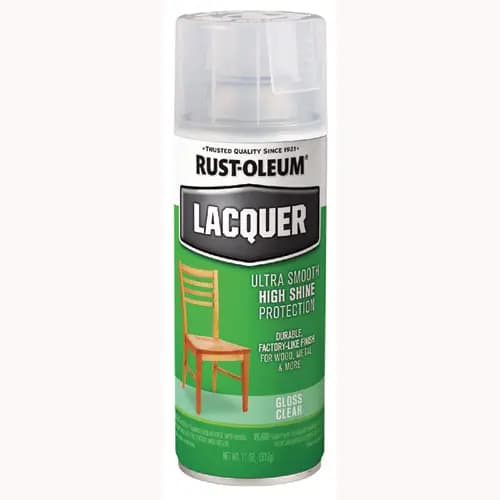Rust-Oleum® Specialty Lacquer Spray Paint, Gloss Clear, 12 oz Aerosol Can