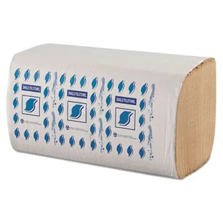 Single-Fold Paper Towels, 1-Ply, 9" x 9.25"