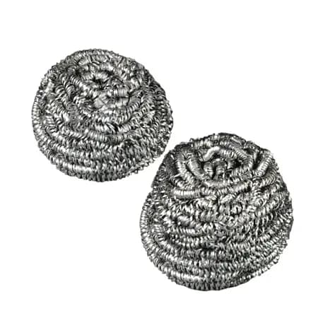 S.s. Sponge Large Stainless Steel Scrubber Pads (12 Pack)