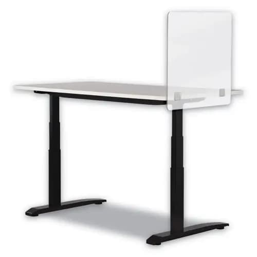 Safco® 7515 Series Wellness Panel, Acrylic, Frosted, 23.5" x 2.5" x 23.5"