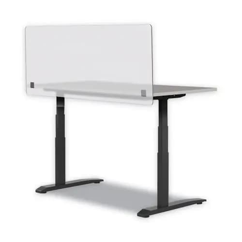 Safco® 7517 Series Wellness Panel, Acrylic, Frosted, 59.5" x 2.5" x 23.5"