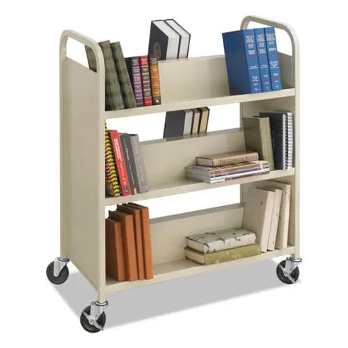 Safco® Steel Book Cart