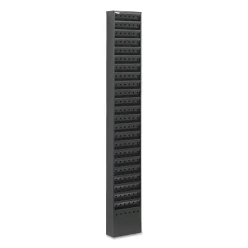 Safco® Steel Magazine Rack, 23 Compartments, Black