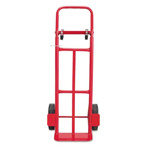 Safco® Two-Way Convertible Hand Truck, 500 to 600 lb Capacity, Red