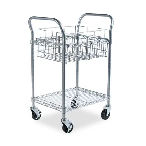 Safco® Wire Mail Cart