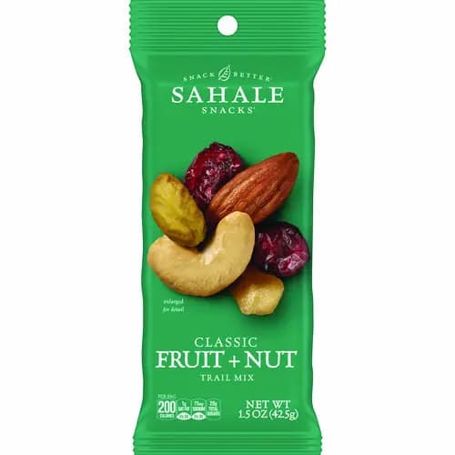 Sahale Snacks® Fruit and Nut Classic Trail Mix, 1.5 oz Bag, 18/Carton