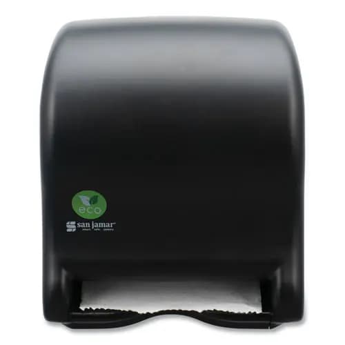 San Jamar® Ecological Automatic Towel Dispenser, Black