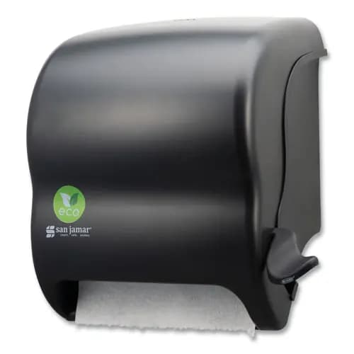 San Jamar® Ecological Green Towel Dispenser, Black
