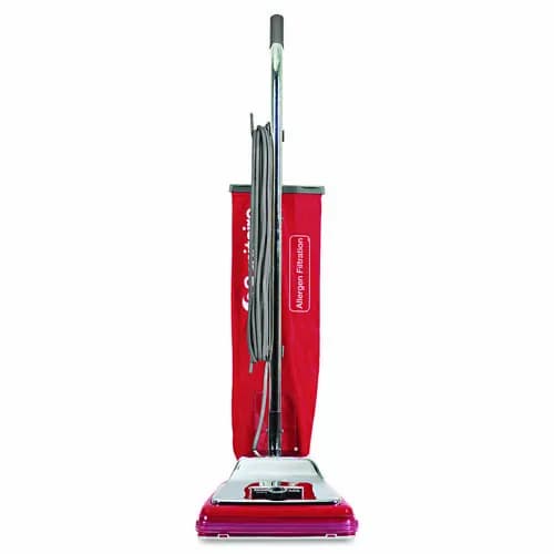 Sanitaire® TRADITION Upright Vacuum SC888K, Chrome/Red, 12" Path