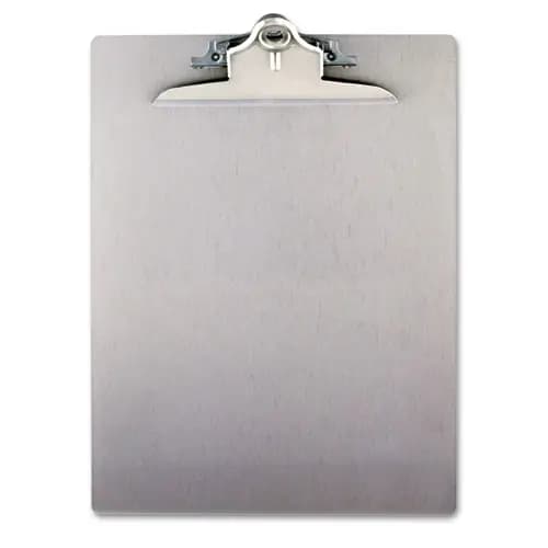 Saunders Aluminum Clipboard with High-Capacity Clip