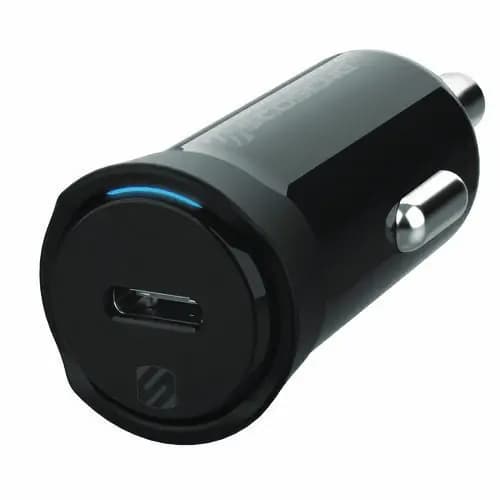 Scosche® PowerVolt USB-C Fast Charger for Car, White
