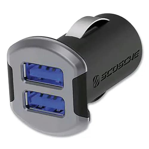 Scosche® reVOLT Apple Lightning Car Charger, Black