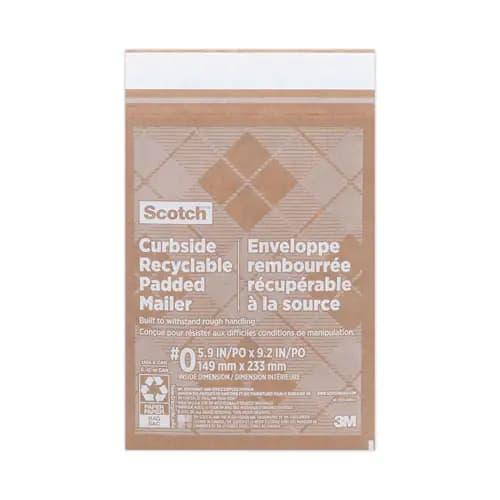 Scotch™ Curbside Recyclable Padded Mailer