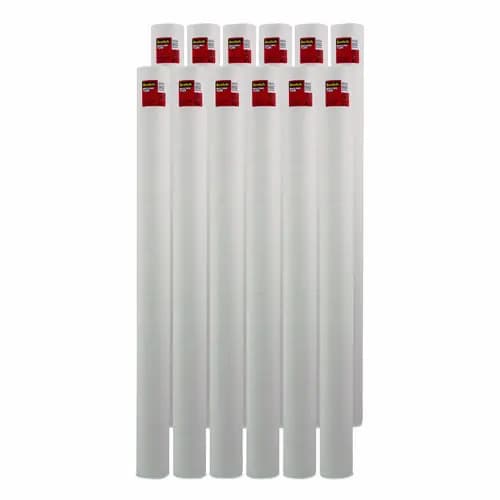 Scotch™ Mailing Tube, 48" Long, 4" Diameter, White, 12/Carton