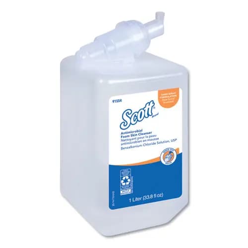 Scott® Antimicrobial Foam Skin Cleanser Refill, Fresh Scent, 1,000 mL