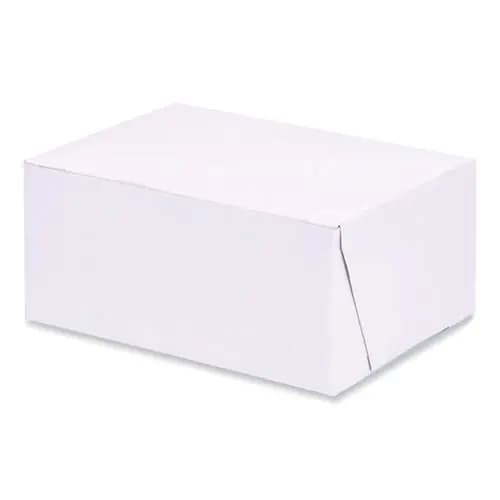 SCT® Bakery Boxes, Standard, White, Paper, 250/Carton