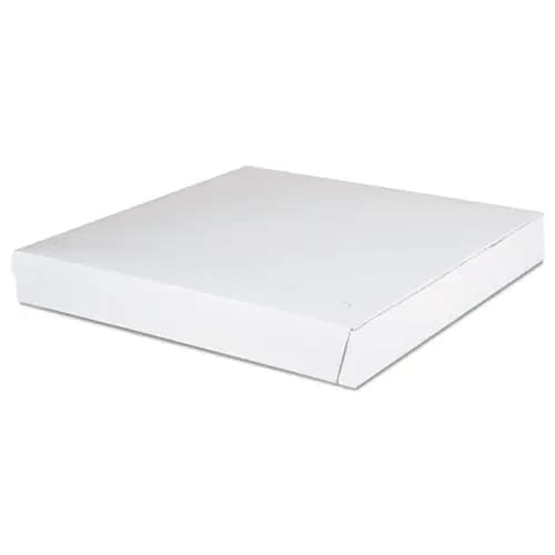 SCT® Lock-Corner Pizza Boxes, 14 x 14 x 1.88, White, Paper, 100/Carton