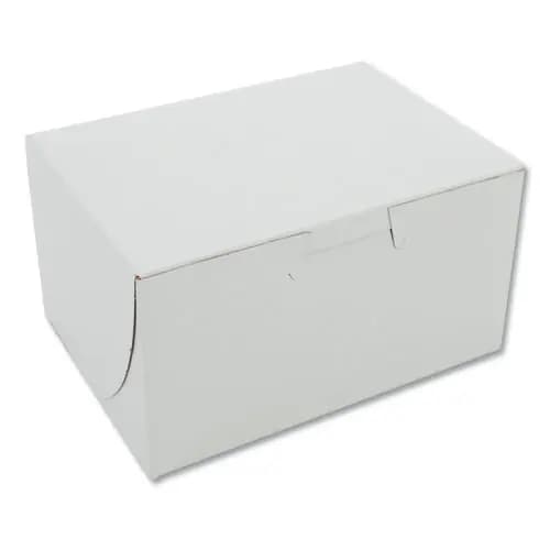 SCT® White One-Piece Non-Window Bakery Boxes
