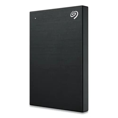 Seagate Backup Plus Slim External Hard Drive, 2 TB, USB 2.0/3.0, Black