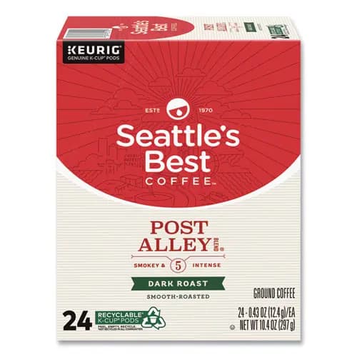 Seattle's Best™ Post Alley Dark Coffee K-Cup, 24/Box