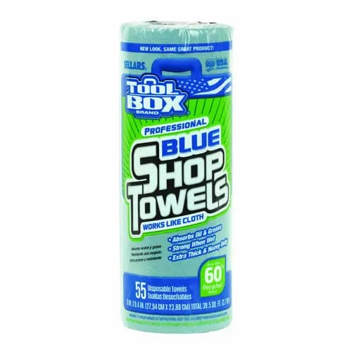 Sellars® TOOLBOX® Blue Shop Towels