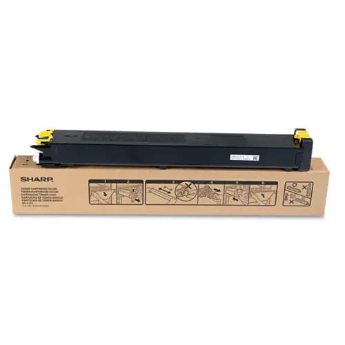 Sharp® MX31NTYA Toner, Yellow, 15,000 Page-Yield
