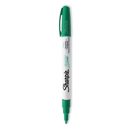 Sharpie® Permanent Paint Marker, Fine Bullet Tip, Green