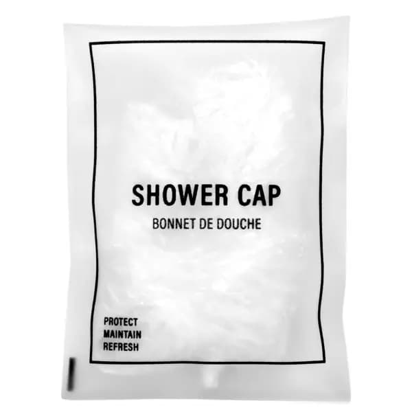 Shower Cap in a Resealable Sachet, Generic