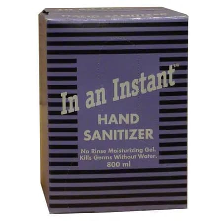 Simoniz® In An Instant Alcohol Hand Sanitizer Gel