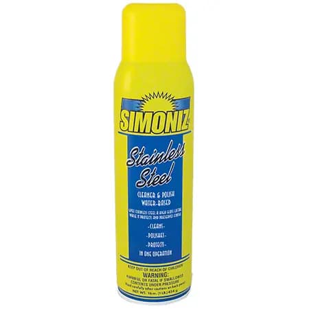 Simoniz® Water Based Stainless Steel Polish & Cleaner - 16 oz. Net Wt.