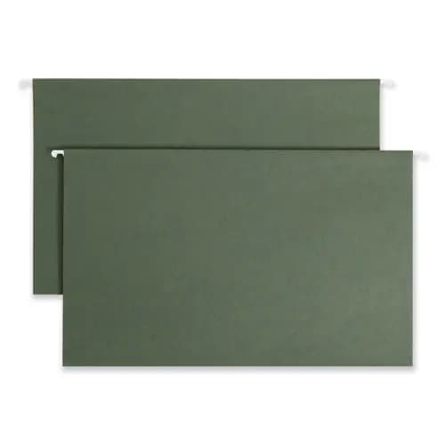 Smead Hanging Folders, Legal Size, Standard Green, 25/Box