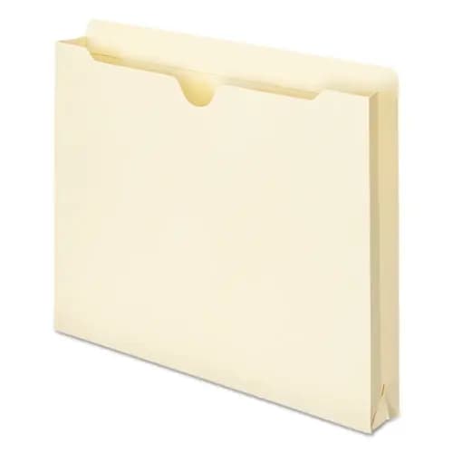 Smead Manila File Jackets, 2-Ply Straight Tab, Letter Size, Manila, 50/Box