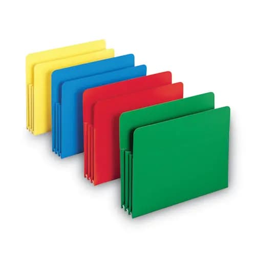 Smead Poly Drop Front File Pockets