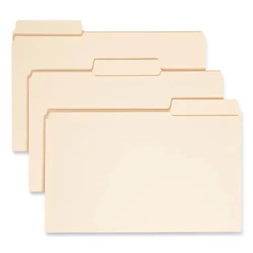 Smead SuperTab® Reinforced Guide Height Top Tab Folders
