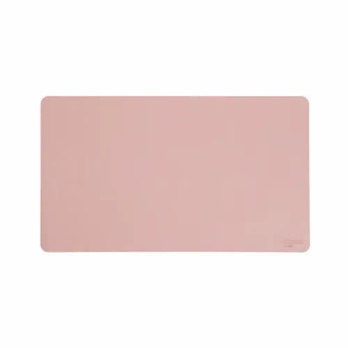 Smead Vegan Leather Desk Pads, 23.6 x 13.7, Light Pink