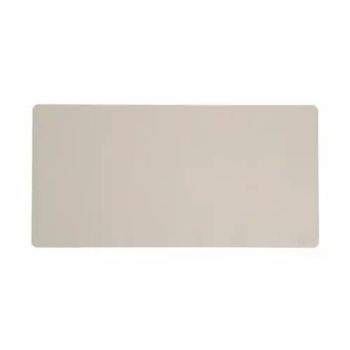 Smead Vegan Leather Desk Pads, 31.5 x 15.7, SandStone
