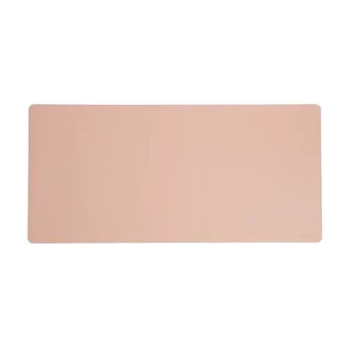 Smead Vegan Leather Desk Pads, 36 x 17, Light Pink