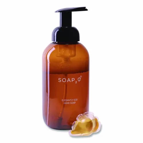 SOAP2O Super HydroDrops and Dispenser Bottle Kit, Coconut Acai, 500 mL