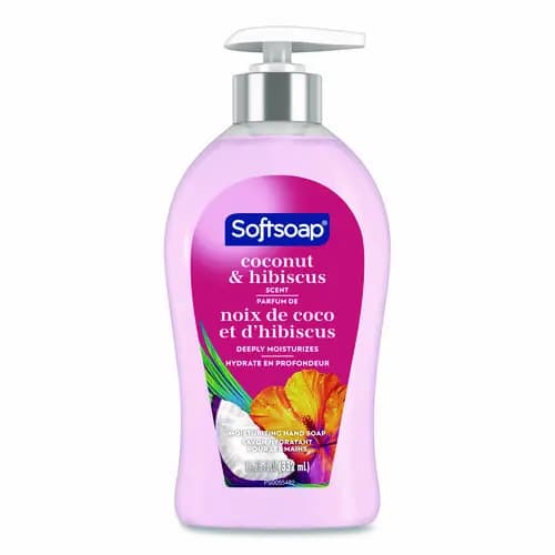 Softsoap® Liquid Hand Soap Pumps, Coconut and Hibiscus, 11.25 oz