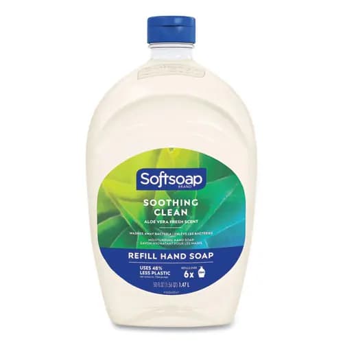 Softsoap® Moisturizing Hand Soap Refill with Aloe, Fresh Scent, 50 oz