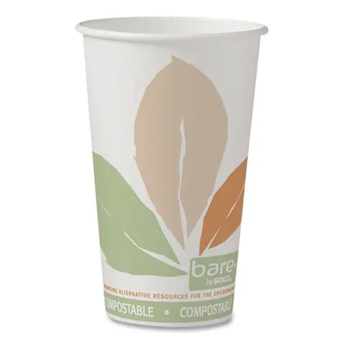 SOLO® Bare Eco-Forward PLA Paper Hot Cups
