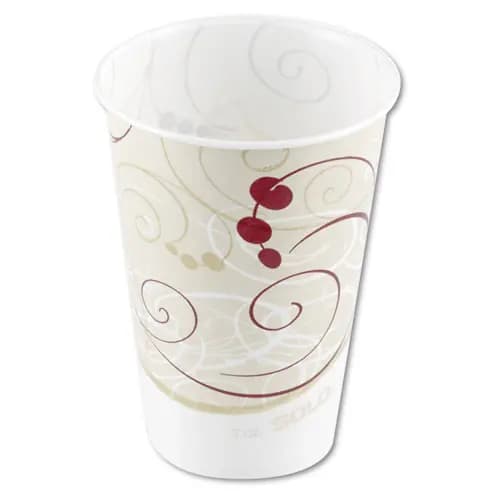 SOLO® Symphony® Design Wax-Coated Paper Cold Cups