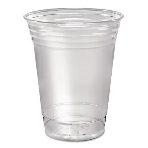 SOLO® Ultra Clear PET Cups, Squat, 16 oz, Plastic, 50/Pack